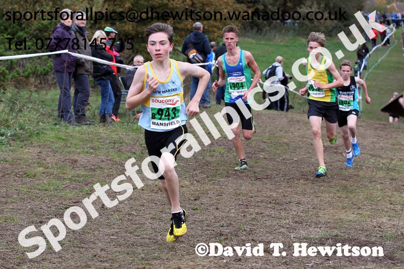 Boys under-15s National Cross Country Relays. Photo: David T. Hewitson/Sports for All Pics